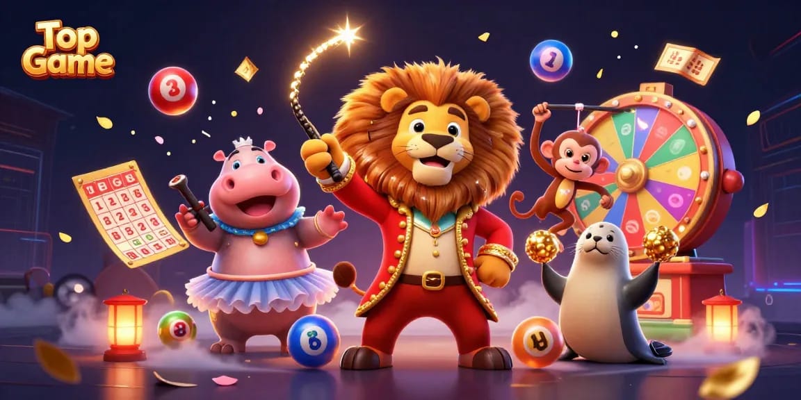 Join the fun with Top Game as vibrant characters bring excitement to gaming with lively elements.