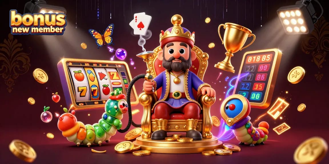 Bonus anggota baru mendapatkan peluang bermain slot terbaik dengan ilustrasi 3D yang menarik.