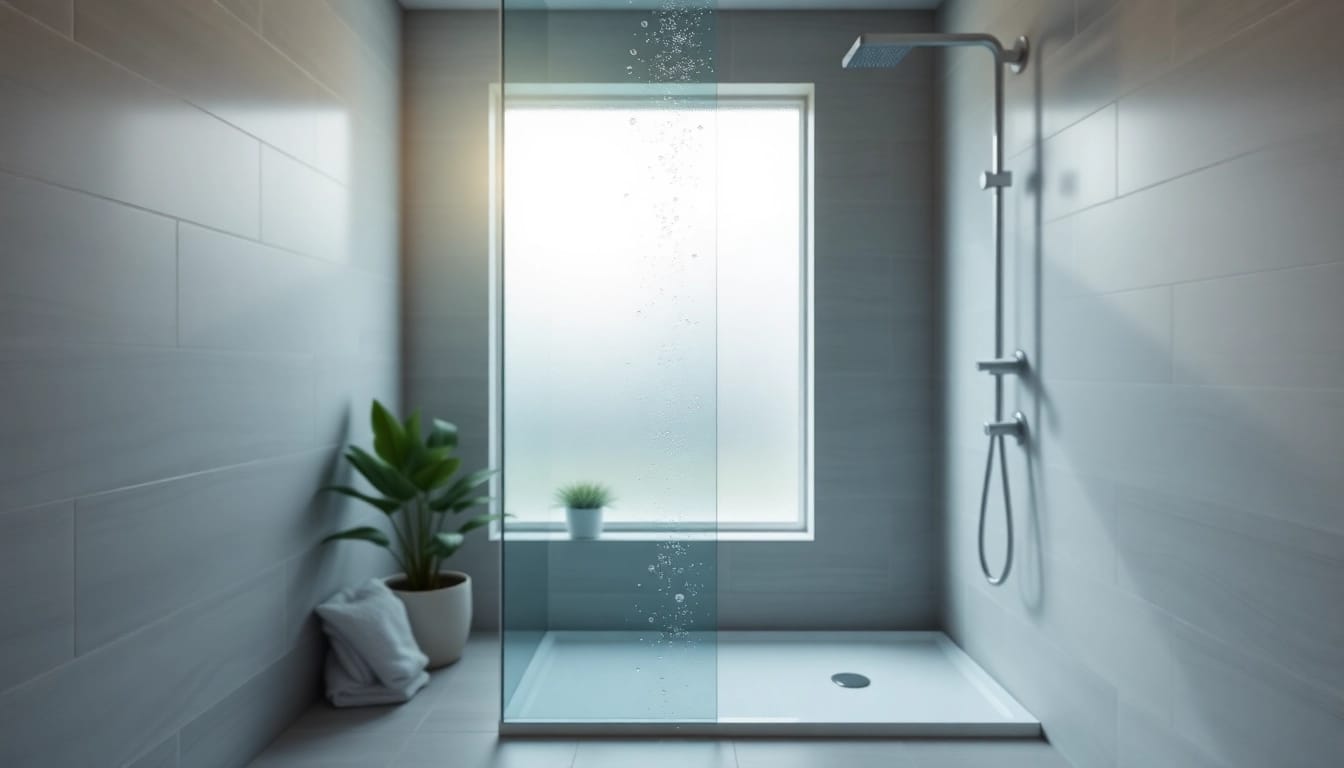 Upgrade your shower UK experience with a luxurious modern installation and elegant fixtures.