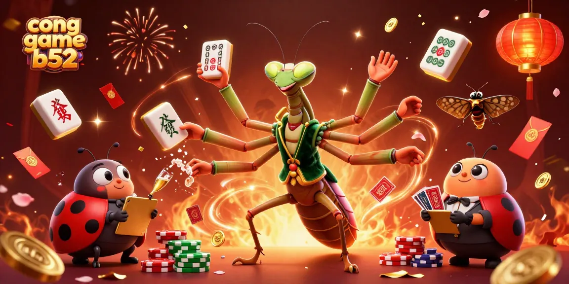 Experience excitement at cong game b52 with vibrant characters and dynamic game elements.