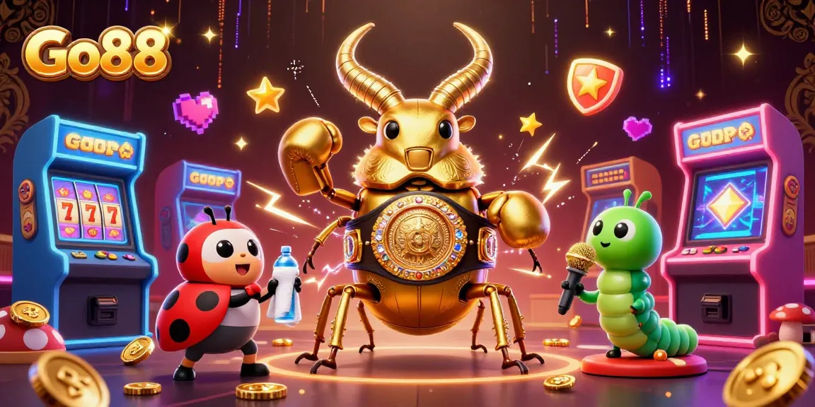 Spin and win with Go88's vibrant 3D gaming adventure packed with jackpots and colorful arcade fun.