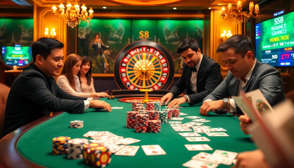Experience the excitement at Nhà cái S8 with vibrant casino games and thrilling betting action.
