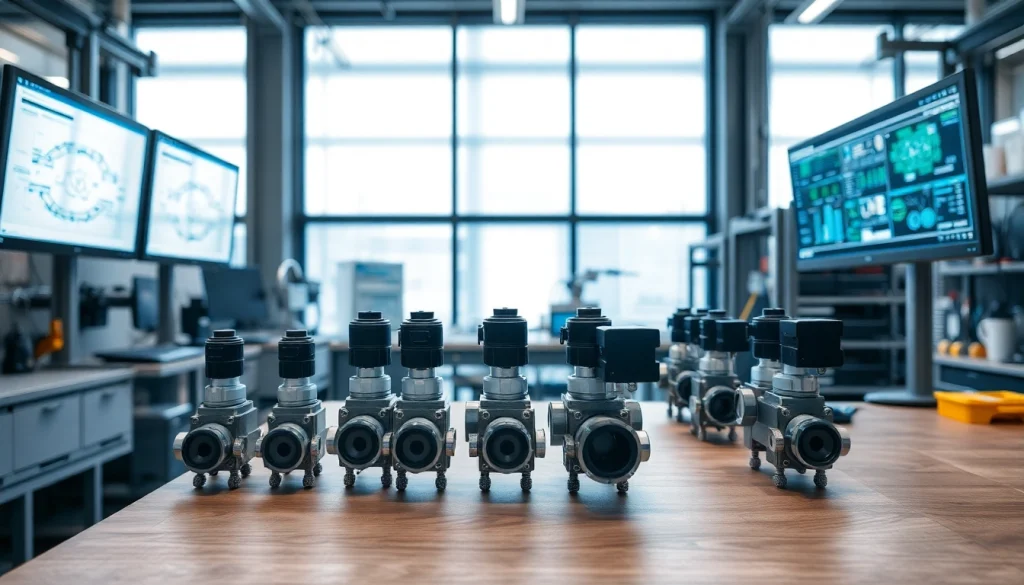 HM88 series manifold systems showcased in a modern engineering workspace, emphasizing innovation and precision.