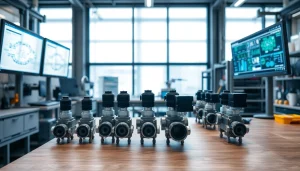 HM88 series manifold systems showcased in a modern engineering workspace, emphasizing innovation and precision.