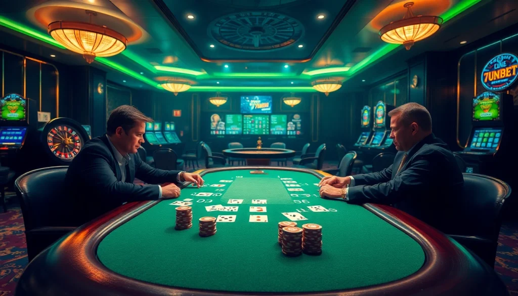Experience high-stakes gaming strategies at https://789betai.online/ with professional players at the poker table.