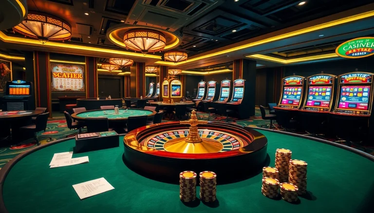 Feel the excitement of U888 as players engage at luxury casino tables with roulette and poker.