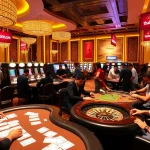 Exciting gambling experience featuring thabethome.com poker tables and roulette wheels.