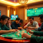 Tài Xỉu MD5 game scene showcasing players engaged and excited about betting.