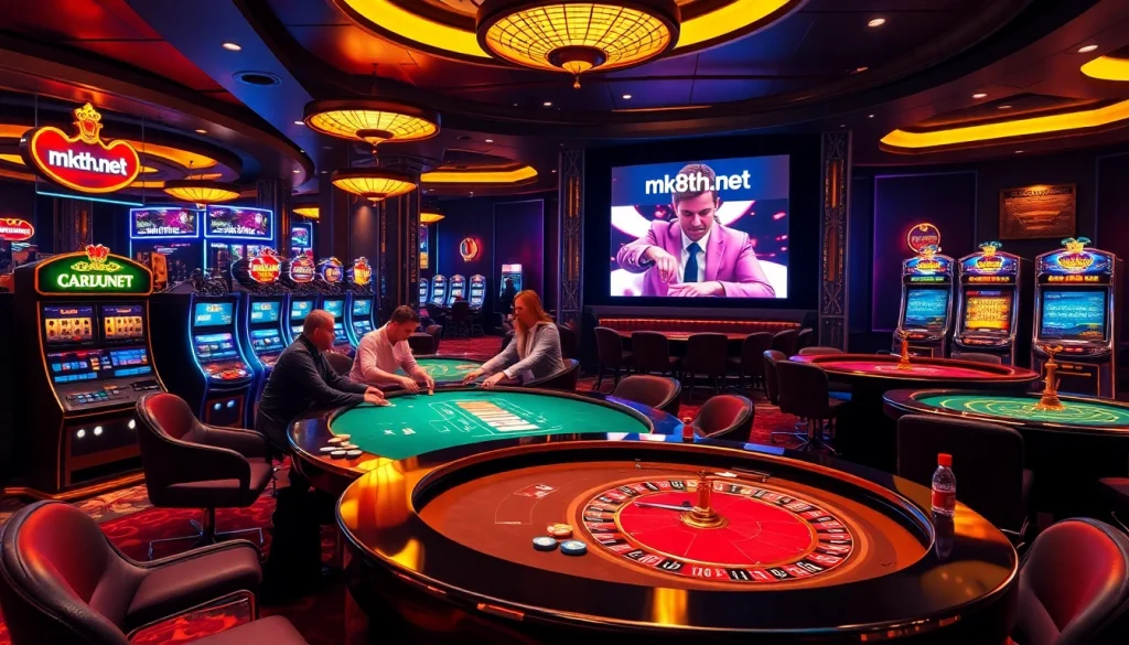Experience interactive betting at mk8th.net with engaging casino tables and vibrant game features.