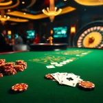 Gamble smartly at nhà cái rr99's luxurious poker table with colorful chips and cards.