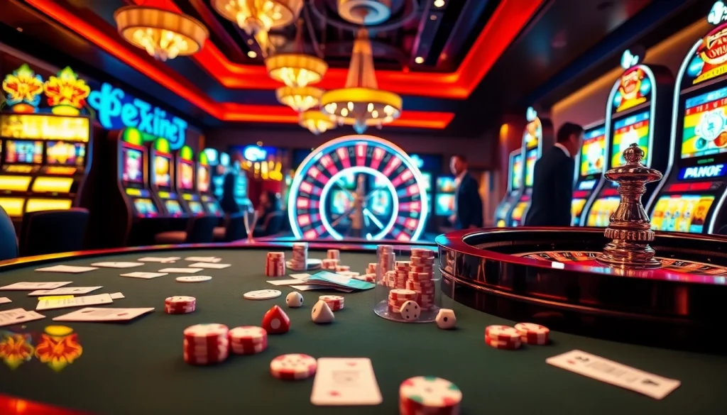 Experience the thrill of gambling at gg88.com with vibrant casino tables and exciting games.