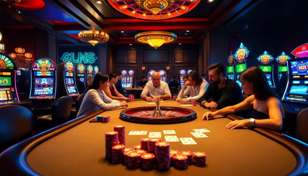 Experience high-stakes thrills at https://gg88.co.com/ with poker and roulette excitement in a glamorous casino.
