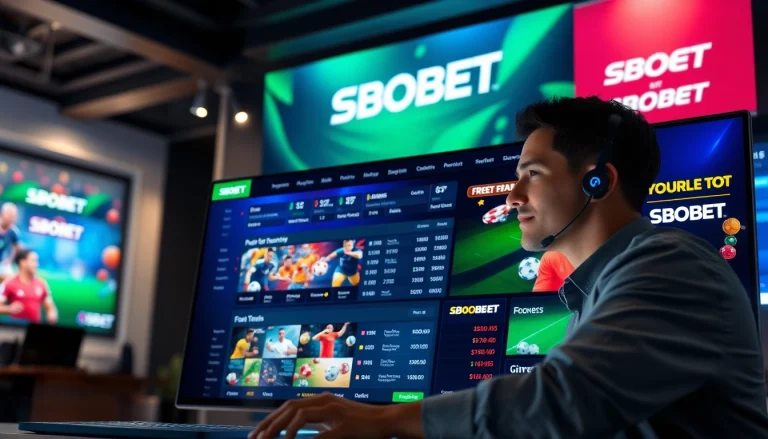 SBOBET.dance offers a vibrant online betting interface with sports betting options and friendly support, showcasing excitement for players.