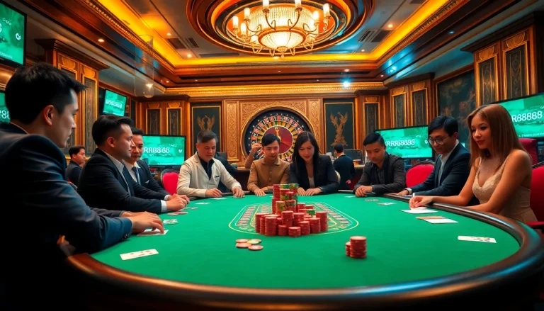 Experience high-stakes excitement at RR88, with beautiful poker games and thrilling casino action.