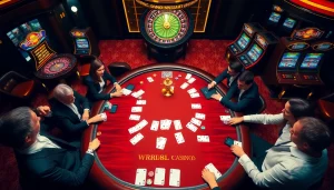 Experience the thrill of gambling at https://rr88.navy/ with vibrant casino tables and lively players.
