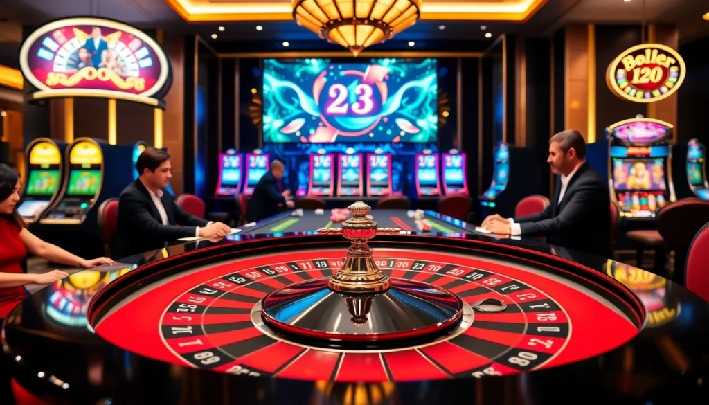 Experience excitement at 23Win with vibrant casino games and thrilling roulette action.