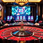 Experience excitement at 23Win with vibrant casino games and thrilling roulette action.
