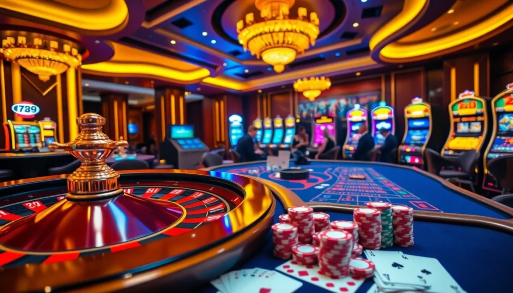 Experience thrilling moments at 789 club with vibrant casino games like poker and roulette.